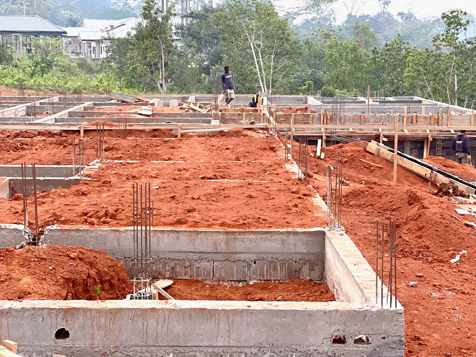 Foundation Under Construction